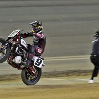 ¡Indian lo ha logrado! Doblete histórico de la FTR750 en Daytona con victoria de Jared Mees
