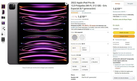 Ipad Pro 2022 Oferta Precio Minimo