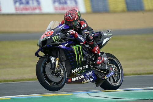 Fabio Quartararo lidera el doblete de Yamaha para quedarse con una pole position que rozó Marc Márquez