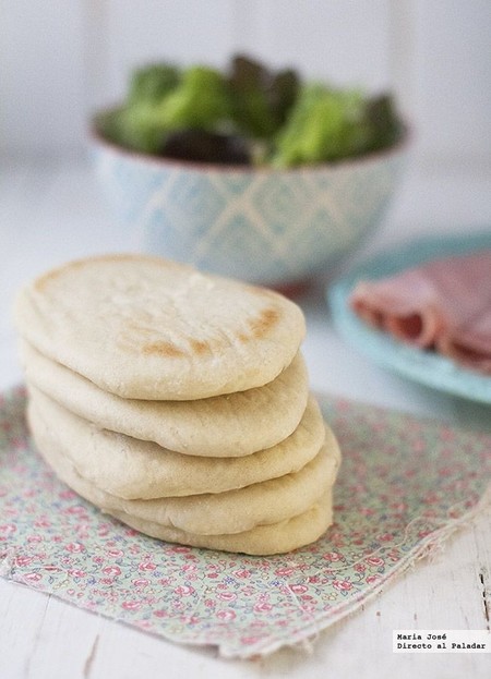 Pan de pita. Receta con Thermomix