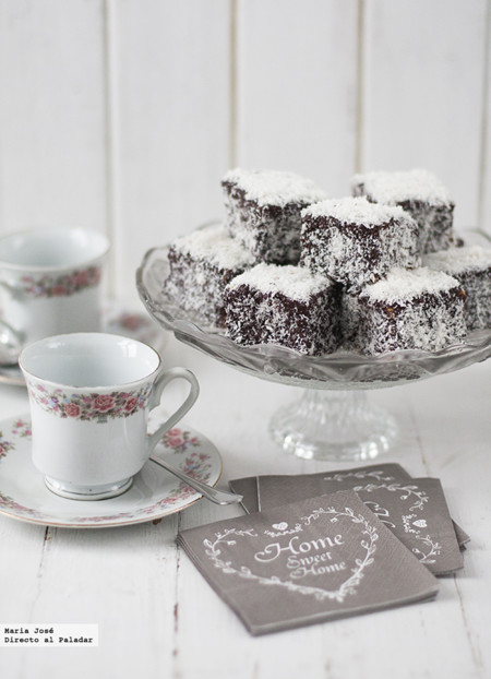 Lamingtons. Receta de postre