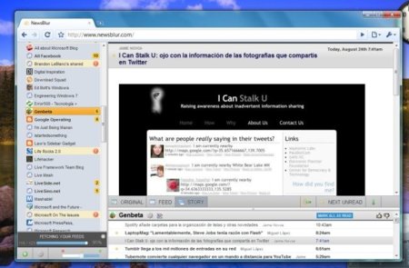 NewsBlur, una excelente alternativa a Google Reader que filtra los posts más relevantes