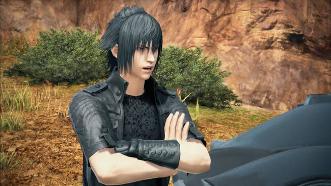 Noctis de FF XV en FF XIV