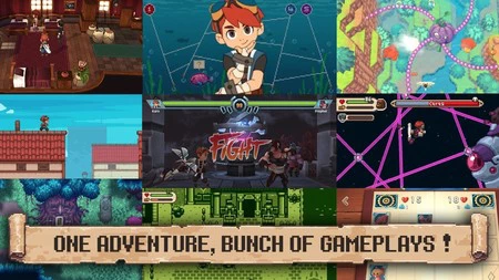 エボランドのゲームプレイ