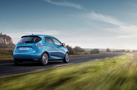 renault zoe viajando