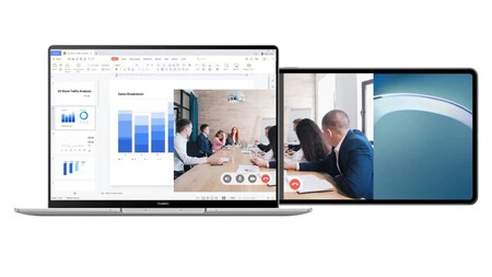 HUAWEI Share hace de la MateBook 13s un centro de productividad: conectar tablets y teléfonos para trabajar nunca fue tan fácil