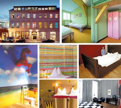 Las habitaciones de hotel más artísticas
