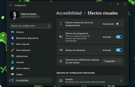 Efectos Visuales