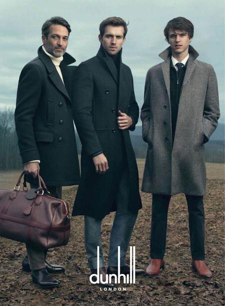 El doblete de Annie Leibovitz para Dunhill con Andrew Cooper