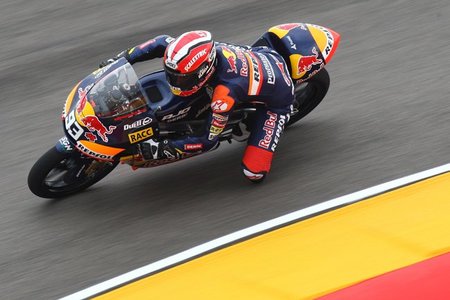 Marc Márquez contento en Teruel