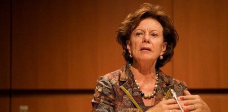 Neelie Kroes, responsable de la Agenda Digital Europea, sueña con artistas que realmente viven de su arte