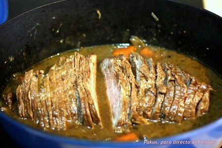 Estofado de ternera en cocotte. Receta