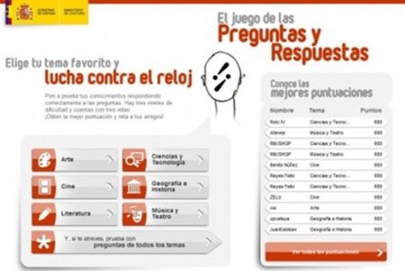 El juego "on-line" del Ministerio de Cultura muy cuestionado