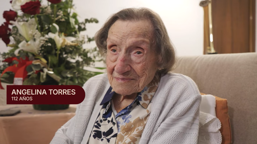 La sorprendente receta de Angelina Torres para vivir 112 años: "un helado al día" 