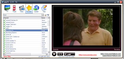anyTV y podrás ver cualquier canal de televisión