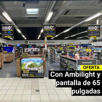 Cuesta menos de 500 euros en Carrefour: una tele de 65 pulgadas con Ambilight y 6 meses gratis a Movistar Plus+