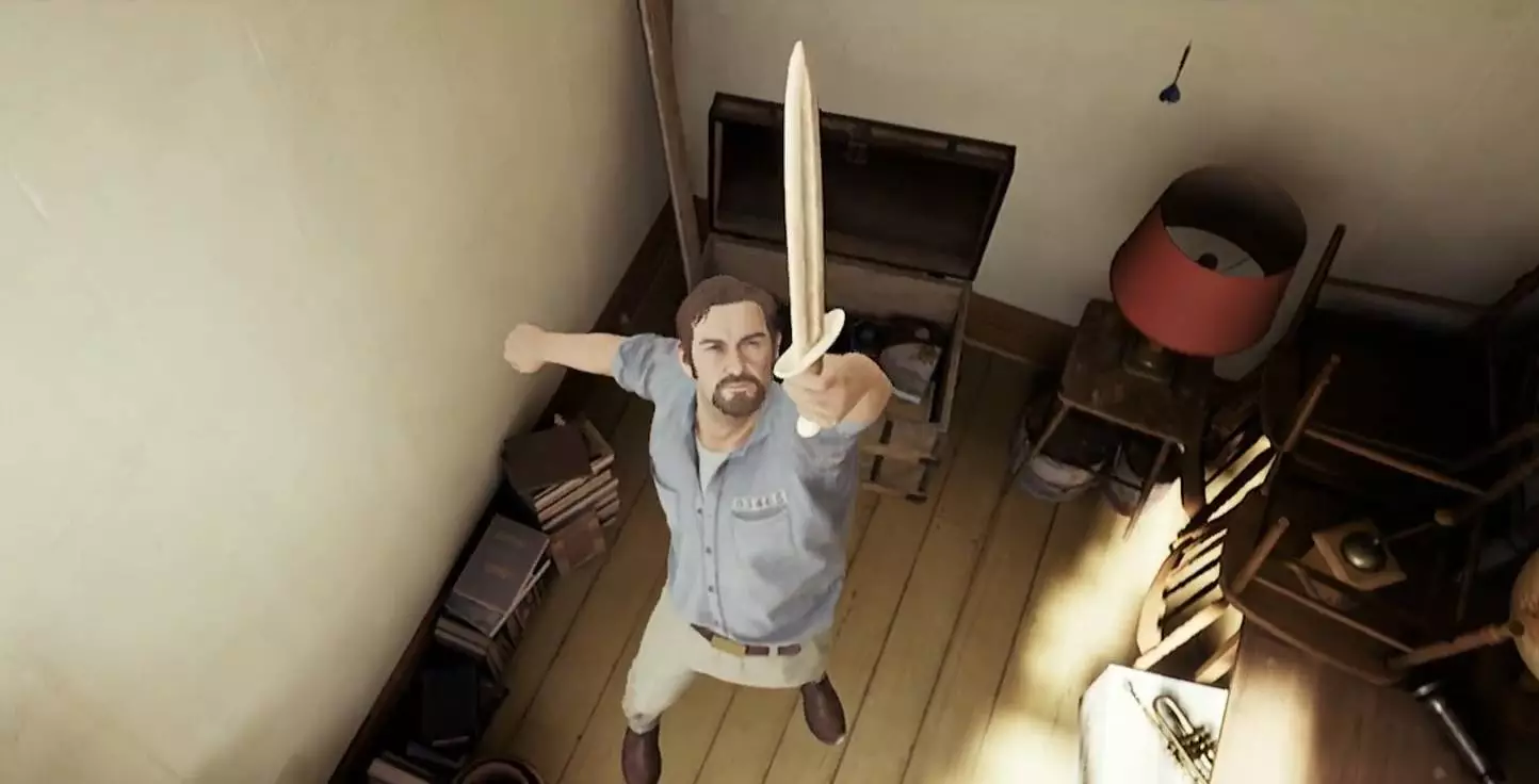 A Way Out Espada Zelda