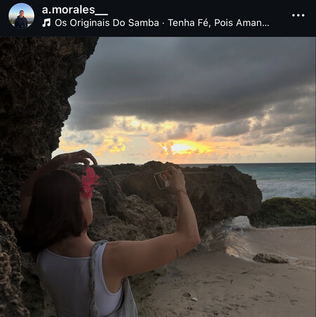 Álvaro Morales en Instagram