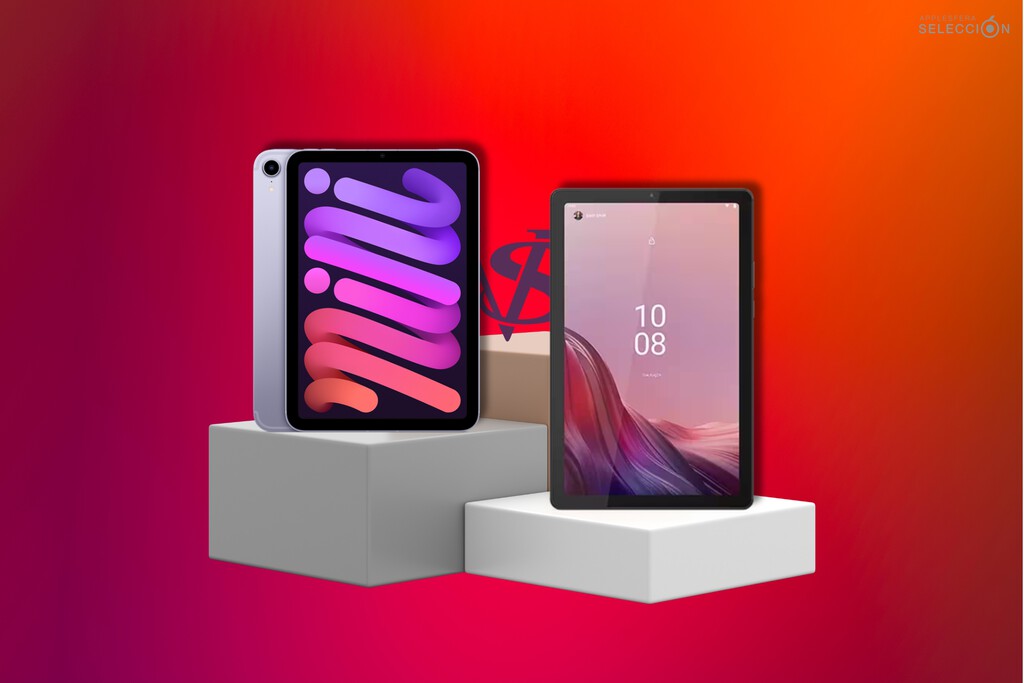 Tablet Apple iPad mini (2021) VS Lenovo Tab M9: características, diferencias y precios