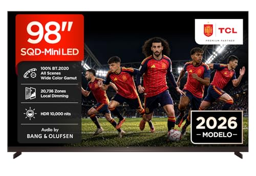 TCL 98X11L Televisor 98 Pulgadas SQD-Mini LED 4K Smart TV