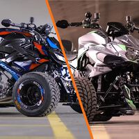 BMW, Kawasaki y Ducati tienen motos de más de 200 CV, pero la Alemania las están convirtiendo en quads que aceleran como un cohete con el carnet de coche 