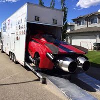 Se llama Insanity, el nombre perfecto para un Ferrari Enzo con dos motores de avión