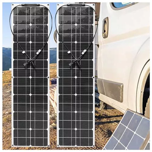 MLQUC Kit de Paneles Solares Monocristalinos de 600 Vatios para Paneles Solares Domésticos con Cargador de Red de Salida Única Flexible, Adecuado para Acampar en el Mar en la Cabina Del Techo de la Ca