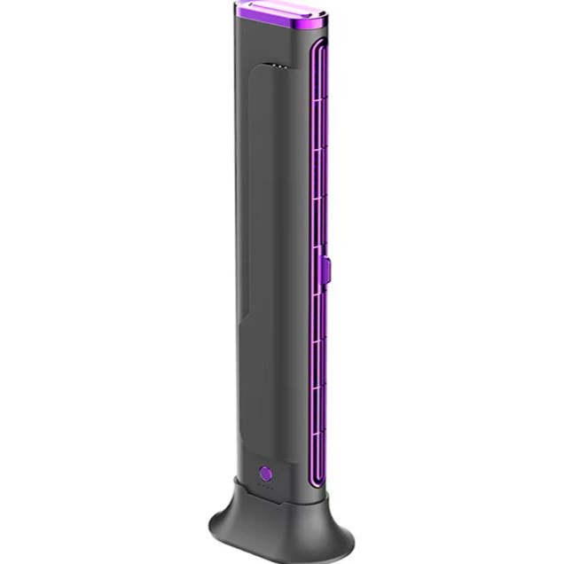 Ventilador de sobremesa, doble posicionamiento con 3 velocidades.
