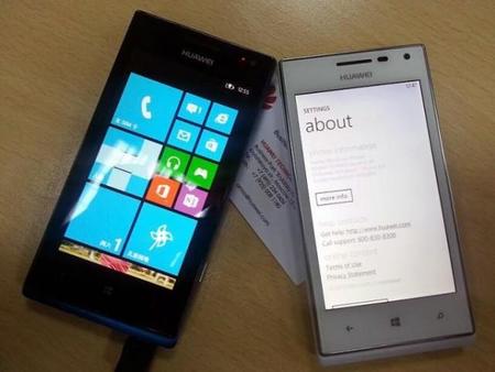 El nuevo móvil con WP8 de Huawei tendria un grosor de 7.7 milímetros