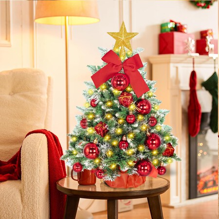 árbol de navidad decorado