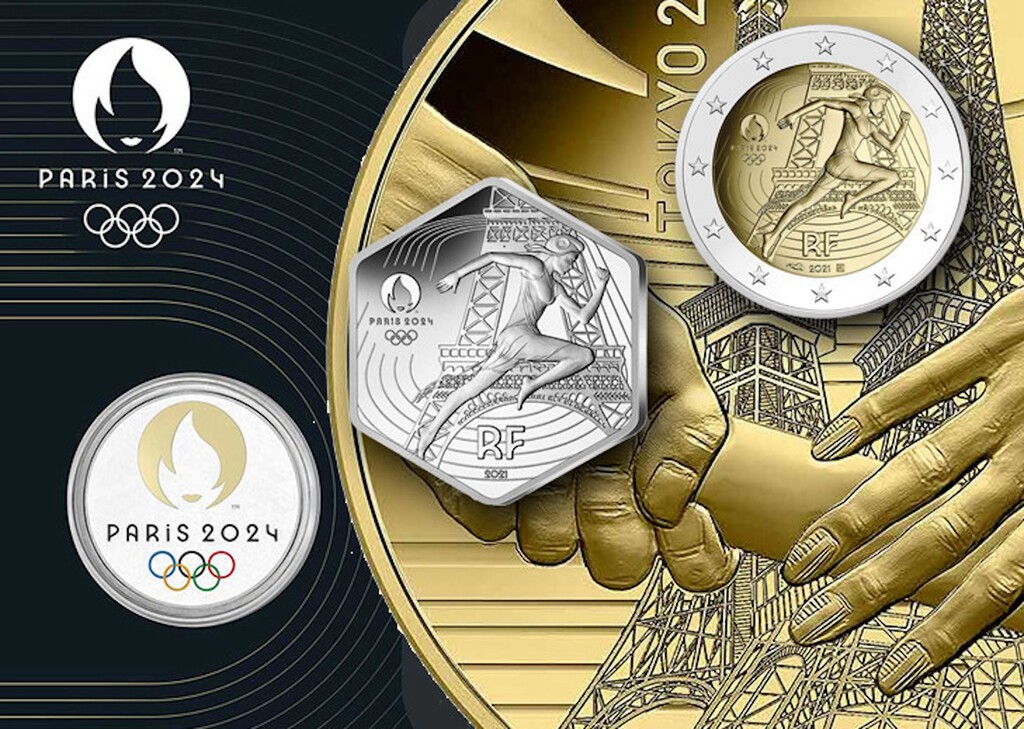 Ya están en circulación las monedas de dos euros conmemorativas de los JJOO 2024. Con polémica en Francia incluida 