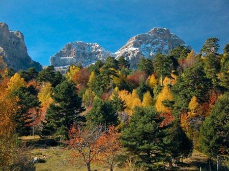 Pirineos en otoño