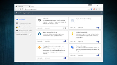 Cómo habilitar el diseño 'Material Design' en todos los elementos de Chrome