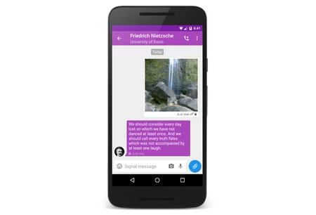 シグナル Android アプリケーション
