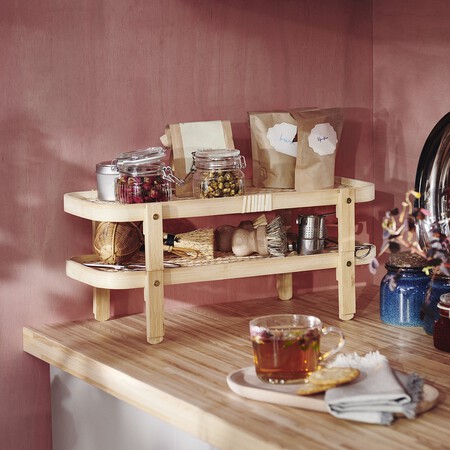 Kossebar Estante Secado Alimentos 2 Bandejas Bambu 1414329 Pe975907 S5