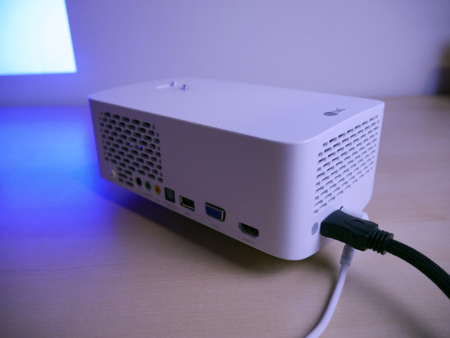 LG Minibeam PF1500G, análisis: un proyector pequeño pero muy capaz