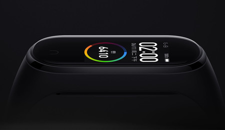 Mi Band cuatro Pantalla