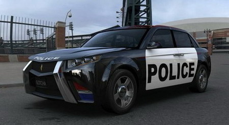 Carbon E7: El primer coche creado exclusivamente para la policía