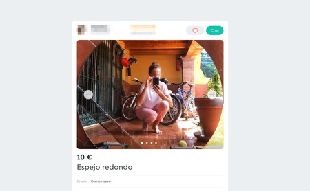 El arte de vender espejos en Wallapop: belleza, contorsionismo e imaginación al poder
