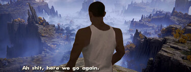 Es casi poético enfrentar a un jefe de Elden Ring al grito de "Ah shit, here we go again", pero con este mod de CJ es posible 