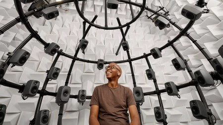 Apple クパチーノ研究所のオーディオルーム