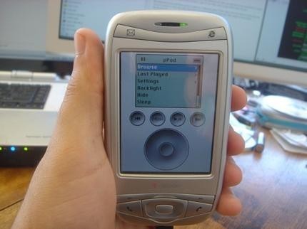 iPod en un Pocket PC