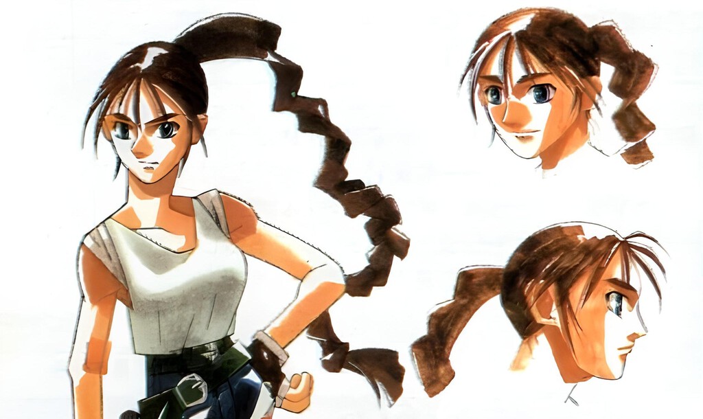 En Japón no confiaban en los polígonos lineales de Tomb Raider, así que rediseñaron a Lara Croft al puro estilo anime 