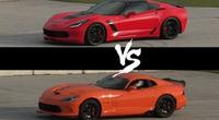 Corvette Z06 vs Viper TA vs Challenger SRT Hellcat