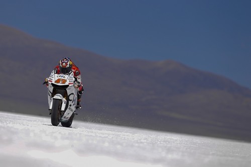 Dorna y Honda "nos venden la moto" con las imágenes del Salar de Jujuy