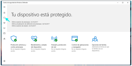 Centro De Seguridad De Windows Defender