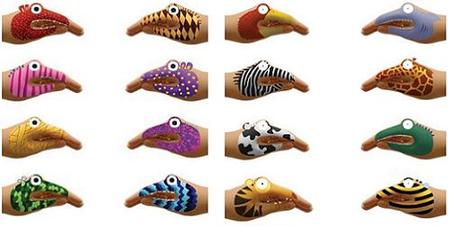 Tatuajes para jugar con las manos