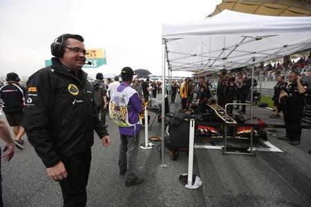 Eric Boullier, sorprendido de que Sebastian Vettel no fuese sancionado tras el GP de Malasia