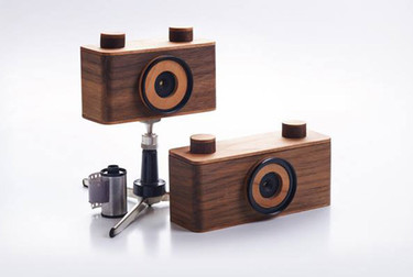 NOPO, las cámaras más originales están hechas de madera 