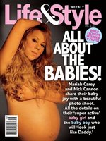 Embarazadas famosas: la portada de Mariah Carey